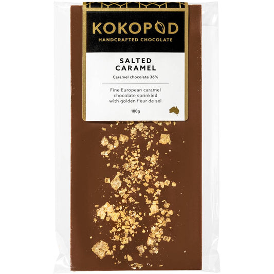 Kokopod Salted Caramel Chocolate Block