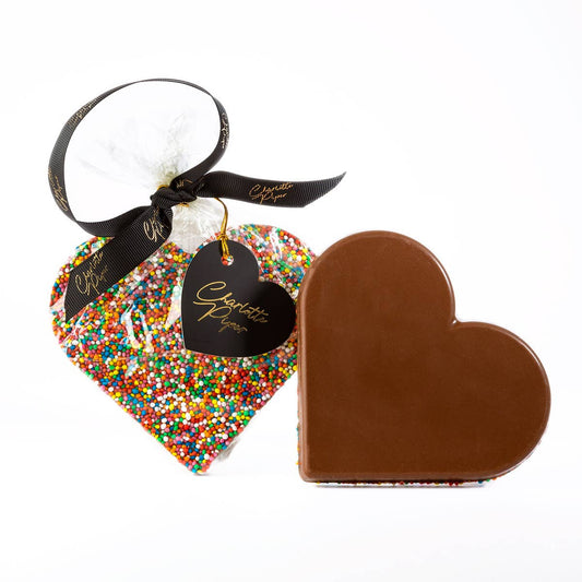 Milk Chocolate Sprinkle Heart Milk - Charlotte Piper