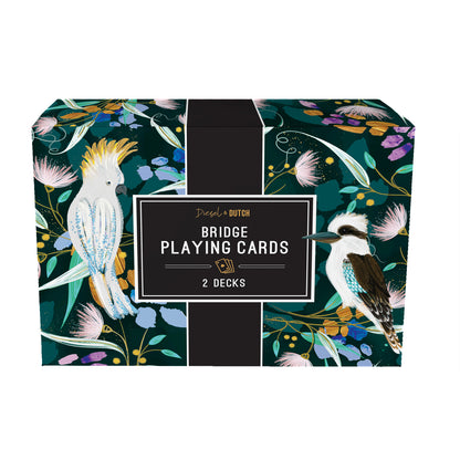 Bridge Playing Cards - Australiana Birds - Diesel & Dutch