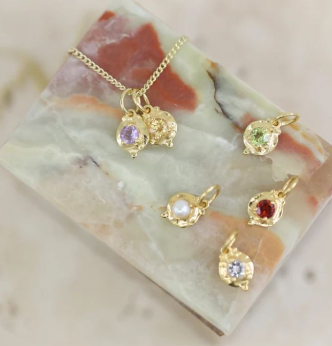 Birthstone Charms - Gold - ToniMay