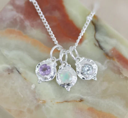 Birthstone Charms - Silver- ToniMay