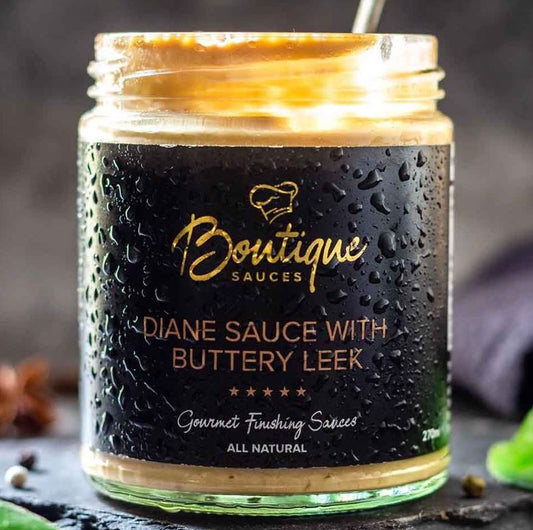 Boutique Sauces Diane Sauce with Buttery Leek 270ml