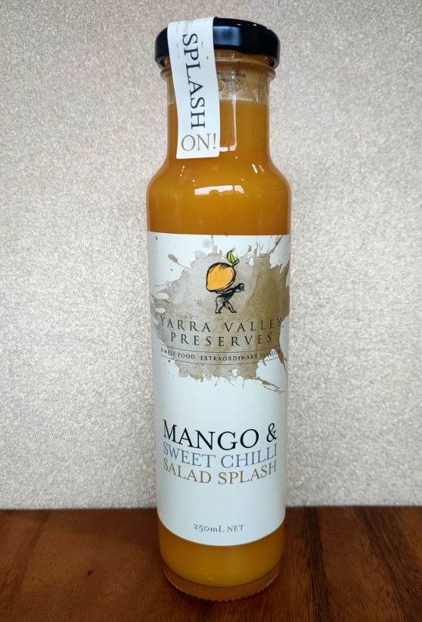 Mango Sweet Chilli Salad Splash 250ml - Yarra Valley Gourmet Foods