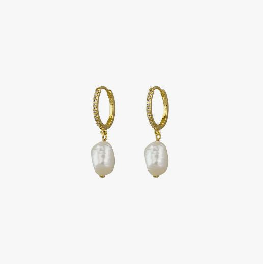 Montana Pearl Earrings - Jolie & Deen