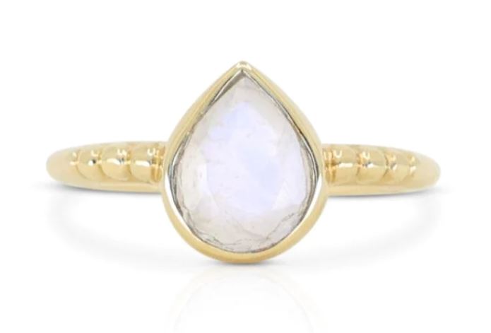 Amie Gold Stacker Ring - ToniMay