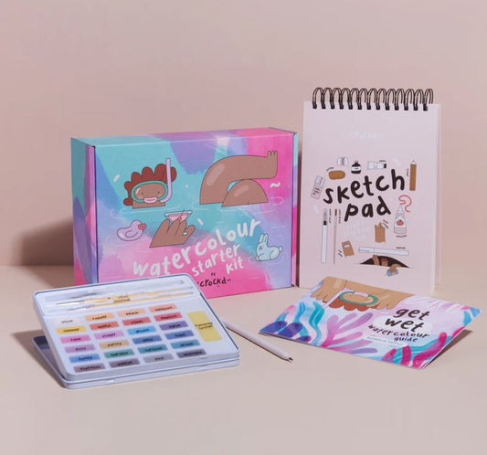 DIY Watercolour Starter Kit - Crockd